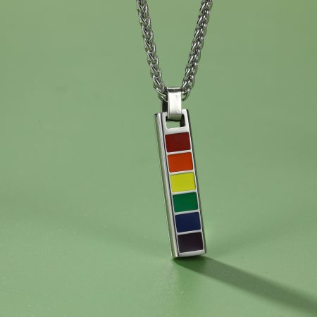 JUST BEING CUTE LGBT Pendant Necklace